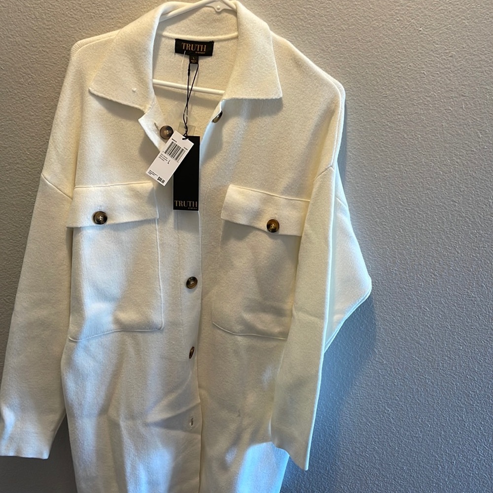 Truth by Republic sweater jacket